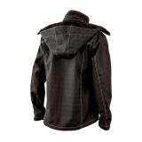 JAKNA ALBATROS SOFTSHELL HAWKING ŠT.XL ANTRACIT,BELI ŠIVI