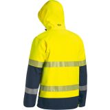 ODSEVNO OBLAČILO BISLEY JAKNA HI VIS RIPSTOP FLIS RUMENA XL