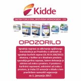 DETEKTOR (JAVLJALNIK) KIDDE 7DCO Z LCD DISPLAYEM OGLJIKOV MONOKSID
