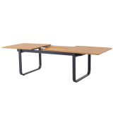 JEDILNA MIZA CALYPSO RAZTEGLJIVA POLNA ALU 192/257X100X74 DSIVA