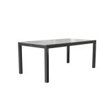 KOVINSKA MIZA NATERIAL LYRA II ANTR.180/260X96 ALU STEKLO