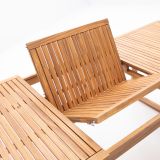 JEDILNA MIZA SOLARIS II EXT 180/240 FSC AKACIJEV MEDEN LES