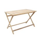 JEDILNA MIZA SOLIS ORIGAMI 114X70 AKACIJA