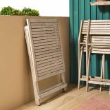 JEDILNA MIZA SOLIS ORIGAMI 70X70 AKACIJA