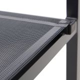 STOL ORION ALPHA II ALU TEKSTIL 2X1 TEMNO SIV