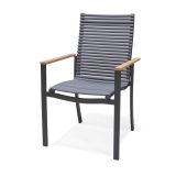 KOVINSKI STOL NATERIAL DORA ALU