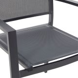 KOVINSKI STOL NATERIAL JED. LYRA T.SIV ALU