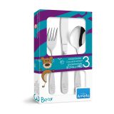 SET JEDILNEGA PRIBORA AMEFA 3 DELNI OTROŠKI BEAR