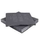 SERVIETE JEJ, PIJ, UŽIVAJ 33X33 ČRN