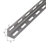 KOTNI PROFIL ALBERTS JEKLO 27X27X1.5X1000 MM VROČE CINKANO, NALUKNJAN