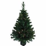 JELKA UNICOM Z OPTIČNIMI VLAKNI 120 CM S TRANSFORMATORJEM