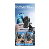 JELLICO AVTONOSILEC PH9 PRITRDITEV NA STEKLO ALI NA ARMATURNO PLOŠČO HORIZONTALNA POSTAVITEV TELEFONA ZA NEMOTENO NAVIGACIJO