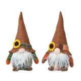 JESENSKA FIGURA DECORIS ŠKRAT S SONČNICO 16X9X28 CM, SORTIRANO