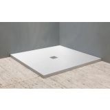 KAD ZA PRHANJE IZ UM.MAR. KOLPA SAN HORA TILE STONE 90X90BELA ZA VGRADNJO RELIEFNA POV.