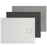 KAD ZA PRHANJE, KOTNA AQUAESTIL STONE DELUXE 120X70 ČRNA