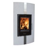 KAMINSKA PEČ LOKATERM BOGATIN ČRNA OBLOGA CHINA GREY