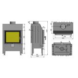 KAMINSKI VLOŽEK HEATRO HEATRO 55