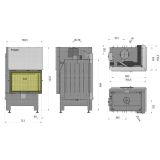 KAMINSKI VLOŽEK HEATRO HEATRO 55PH