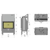 KAMINSKI VLOŽEK HEATRO HEATRO 69H