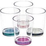 KAMP JEDILNI PRIBOR BRUNNER KOZAREC MULTIGLASS COLOR SET 4 KOS