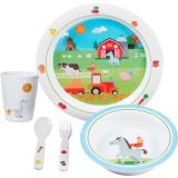 KAMP JEDILNI PRIBOR BRUNNER SET FARM ZA FANTE 5/1, 3+ LET