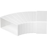 KANAL AIRROXY KOLENO 45° HORIZONTALNO 110X55