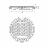 KANALSKI POKROV LIVAR POK.+OKV. FI500 B125 621