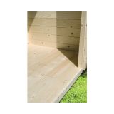 TLA ZA LESENO HIŠKO KARIBU BASTRUP 4 220X1.9X280 CM