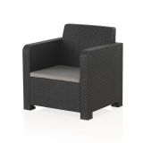 GARNITURA UMETNI RATAN NATERIAL NATERIAL 4 DELNA