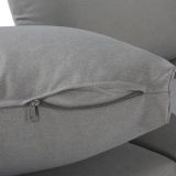 KOVINSKA VRTNA GARNITURA NATERIAL SET OLYMPIA 5S+MIZA SIVA ALU