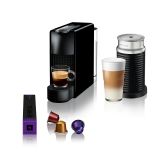 KAVNI APARAT, KAPSULE NESPRESSO ESSENZA MINI ČRN & AEROCCINO