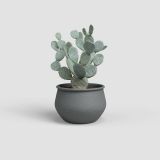 KERAMIČNI NOTRANJI LONEC ARTEVASI ARTEMIS SKLEDA 21 CM ANTRACIT