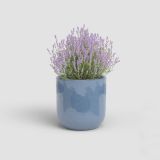 KERAMIČNI NOTRANJI LONEC ARTEVASI JUPITER 20 CM MODER