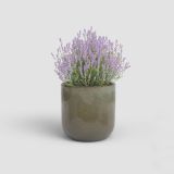 KERAMIČNI NOTRANJI LONEC ARTEVASI JUPITER 20 CM RJASTO ZELEN