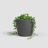 KERAMIČNI NOTRANJI LONEC ARTEVASI NUBIA 20 CM ANTRACIT