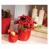 KERAMIČNI NOTRANJI LONEC BRUSELJ 15 CM RDEČ