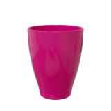 KERAMIČNI NOTRANJI LONEC CARLY 130 ROZA GLOSS 129X166MM ZA ORHIDEJE L12