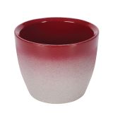 KERAMIČNI NOTRANJI LONEC HORTER 301 DVOBARVNI 13 CM RDEČ-ZLAT-BEL