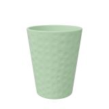 KERAMIČNI NOTRANJI LONEC LINDA 140 MINT GLOSS 139X167MM ZA ORHIDEJE L12