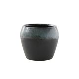 KERAMIČNI NOTRANJI LONEC LIZA ČRNO MODER 19 V16
