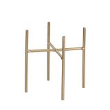 KERAMIČNI NOTRANJI LONEC MICA ASCOT STOJALO ZLATO V14XD13.5CM