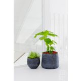 POTTERY POTS, KERAMIČNI NOTRANJI LONEC, SIV