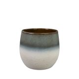 KERAMIČNI NOTRANJI LONEC TS FEM BELO-MODER 15 CM V13