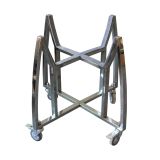 ŽAR NA OGLJE BIVA KERAMIČNI ŽAR 60 CM SIVI