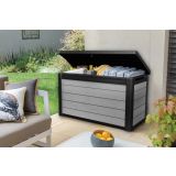 ZABOJ ZA BLAZINE KETER DENALI DUOTECH DECK RJAVA, ZABOJ 265 L