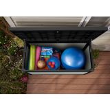 ZABOJ ZA BLAZINE KETER DENALI DUOTECH DECK RJAVA, ZABOJ 265 L