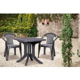 KETER MALLORCA VRTNI  STOL, GRAFITNA BARVA