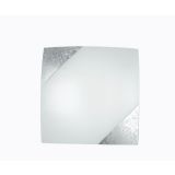 KLASIČNA PLAFONJERA FAN EUROPE PARIS 30X30 2XE27 SREBRNA