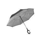 KLASIČNI DEŽNIK REVERSE, SIVE/ČRNE BARVE, FI 101 CM