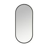 KLASIČNO OGLEDALO FEROTEHNA LUPE ČRNO 40X90